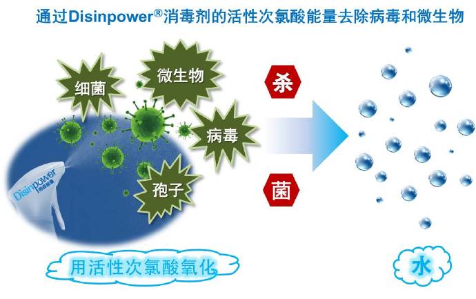 帝森能量disinpower次氯酸消毒液50ml